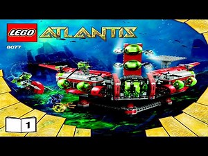 LEGO instructions - Atlantis - 8077 - Atlantis Exploration HQ (Book 1)