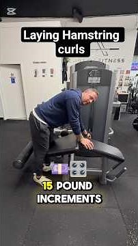 Laying Hamstring curl machine tutorial by Coach Kevin #motivation #tutorial #gymmotivation #demo