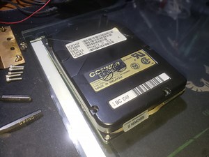 Atari Falcon 030 Dead internal IDE Conner CP2088 88 MB Resurrected.