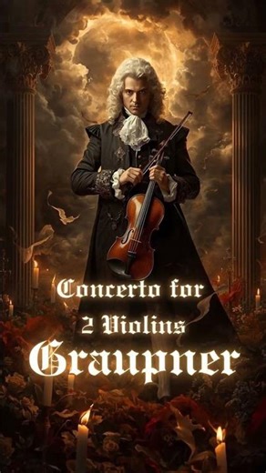 🔥 Graupner’s Double Violin Concerto in G minor – A Hidden Baroque Gem! 🔥