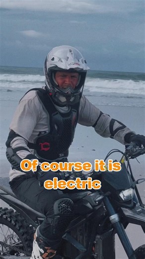 Back in Indonesia, still riding electric motorcycles. Tried a small off-road one, these are fun!