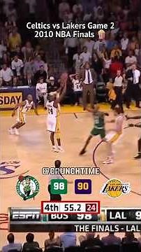 Young Rondo was CLUTCH for the 2010 Celtics 🥶 #nba #celtics #kobebryant