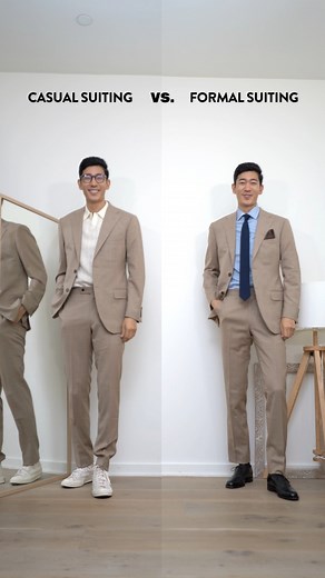 1.6K views | Casual vs Formal spring suits!  #menssuits #mensfashion #mensstyle #suits | Jeff Yamazaki | Facebook