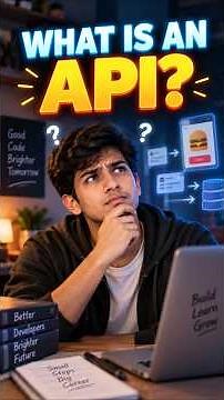 What Is an API? Explained With a Simple Example 🚀 #shorts #telugu #api #frontend #backend #fullstack