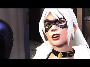 Spider-Man: Web of Shadows - Walkthrough Part 12 (Bad Path) - Symbiote Spider-Man Vs. Black Cat