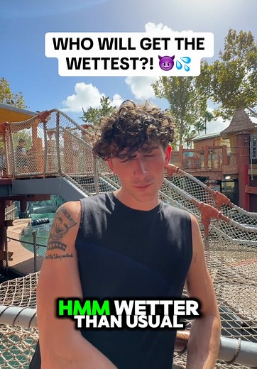 Wedgie Challenge: Who Will Get the Wettest? 😈💦