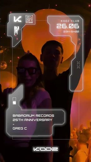BABAORUM 25 YEARS X DJ GREG C 🥳