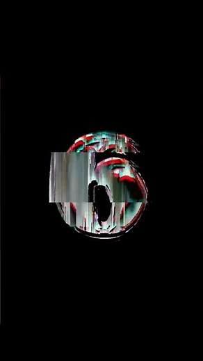 Countdown 10 to 1 With Glitch Visual And Sound Effect | Shorts