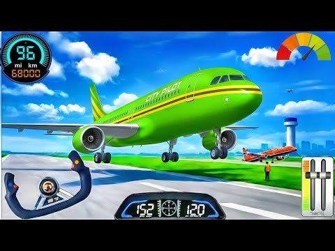 ✈️ City Pilot Airplane Journey – Ultimate Sky Emergency Survival Mission | Android Gameplay 🚨