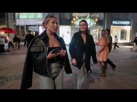 Stockholm Nightlife 4K 🇸🇪 | Summer Vibes & Swedish Girls After Midnight HDR