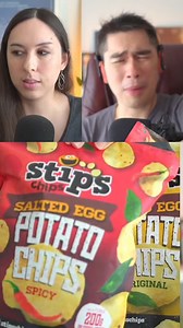 119 reactions · 5 comments | Couple tried series of Salted Egg Chips and couldn't get enough of Stip's Chips  Curious what's so good about Stip's Chips? Grab some to learn why Stip's is so good.  Santa-approved snacking, shop NOW!  Tiktok: https://www.tiktok.com/@stipschips #StipsChips #FixTheCraving | Stip's Chips | Facebook