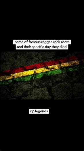 Remembering Reggae Legends and Their Legacy