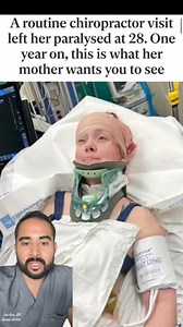 A neck adjustment from chiropractor left her paralyzed | Inside Anesthesia