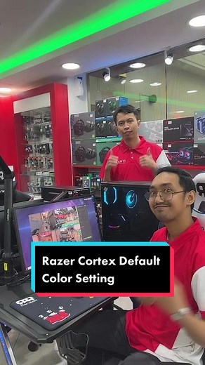 Reply to @n_treg Razer cortex set default color settings #tutorial #pctips #thatshowyoufixthat