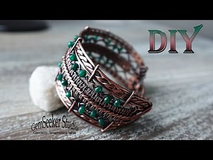Mastering WIRE WRAPPING with This DIY Bracelet Tutorial