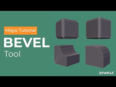 Maya Tutorial for Beginners | Bevel Tool in Maya 2022