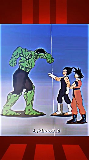 Hulk vs Vegeta Rock, Paper & cessor 🔥