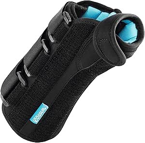 Ossur Formfit Thumb Spica Brace for DeQuervain’s Tendonitis, Arthritis and Gamekeeper’s Thumb | Features Removable Aluminium Stays & Contact Closure Straps | Breathable Material | (Left, Small)