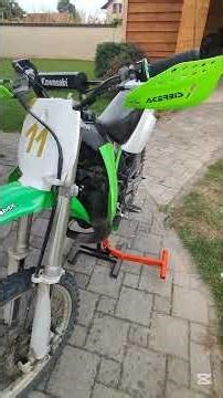 Kawasaki kx 85 start & lil soundcheck