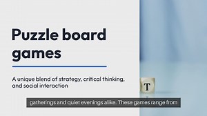 Puzzle Board Games