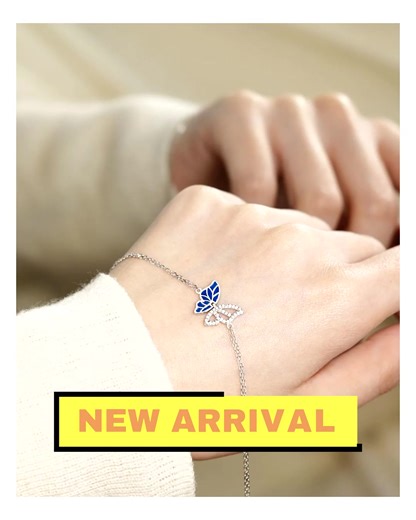 🌟 ¡Te va a fascinar esta joya! 🌟 Pulsera Alas de Mariposa en Plata 925 – Esmalte Azul y Zirconias 🔥 Solo por Q349 en este momento 🔥 ¡Compra hoy mismo y no lo dejes pasar! 🔥