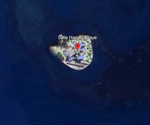 Mapping out your next adventure? Here’s your head start. 🗺️ Little Harvest Caye might be a pinpoint on the map, but it’s a full-sized dream destination for you and your favorite people.💙 | Little Harvest Caye