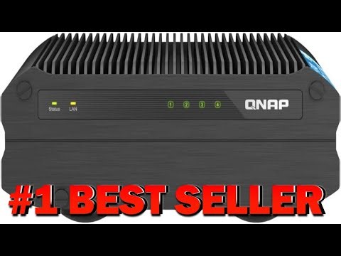 QNAP TS i410X 8G US 4 Bay High Speed fanless Industrial NAS with dual 10GBe Intel Atom - B0B8LW6R9L