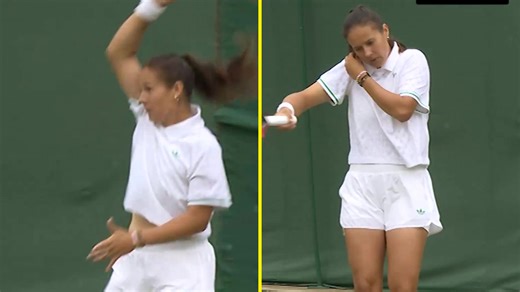 ‘Never seen that before’ – Tennis star loses Wimbledon game after bizarre wardrobe malfunction
