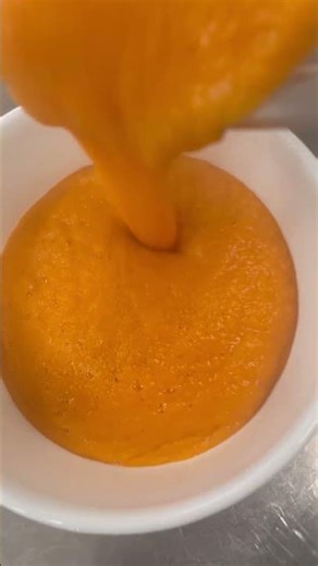 Carrots 🥕 purée with banana 🍌eating healthy