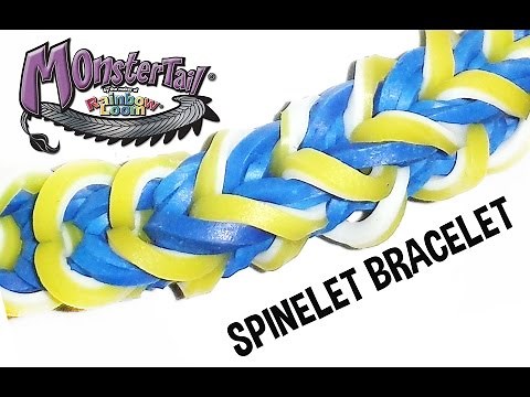 Monster Tail® Spinelet Bracelet by Rainbow Loom®