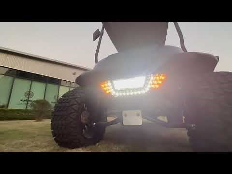 How to operate the Nokins light kit for club car precedent? | with sequential turn signal operation