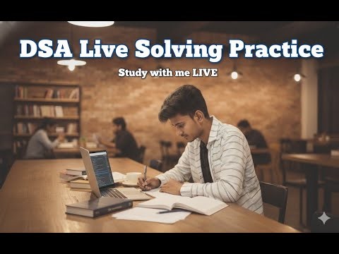 Live Coding: DSA Problem Solving & Study Session |Neetocode 150