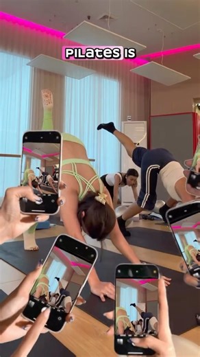 First time trying out hot mat pilates! #minivlog #dayinmylife #dayinthelife #vlog #pilates #fitness