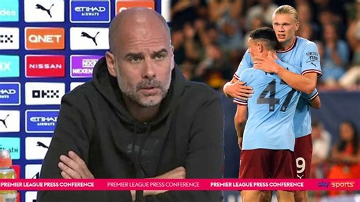 Erling Haaland: Man City manager Pep Guardiola refuses to rule striker out of Premier League match vs Liverpool