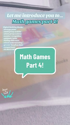 Digital Building Blocks for Math Learning
