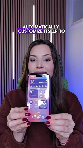 You phone can automatically customize itself to the color of your case! #iphone #iphonetips #iphonehacks