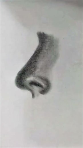 Realistic Nose Sketch | Soft Shading Tutorial