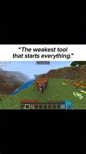 WOODEN PICKAXE ⛏️ #shorts