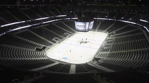 Take a look at the first ice installation at T-Mobile Arena (Video courtesy MGM Resorts International) Read more here: http://reviewjr.nl/2aNPw2z | Las Vegas Review-Journal