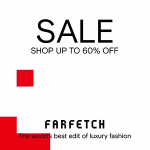 5.4K views · 94 reactions | The Farfetch Sale just got better. Over 1,000 items at up to 60% off. https://bit.ly/3eyaSjH | FARFETCH | Facebook