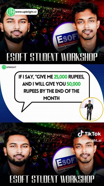 Part 1 - ESoft Workshop Full Video 🎓 | Study பண்ணும் போது Onlineல Money Earn பண்ணுற Secret! 💸 #esoft #upbright #workshop #fyp