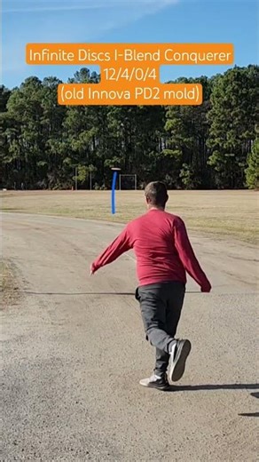 Infinite Discs I-Blend Conqueror | Overstable distance driver #PD2 - Average MA40 Arm #105799