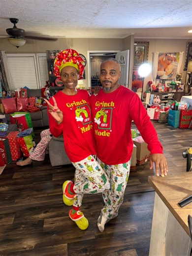 Me and Sheriff Bae opened our gifts the day after Christmas because Christmas Day was doing the most! Chile, two very different personalities him: calm, quiet, and methodical…me: loud, expressive, and opening gifts like it’s a sport 😭😂Somehow it works. No rush, no pressure, just vibes…this might be our new tradition going forward, what y’all think?! And yes, we loved EVERY single gift. ❤️ #raisingcultures #christmasunboxing | Raising Cultures