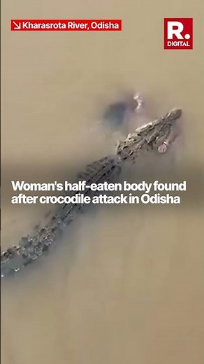 Woman's Half eaten Body Found After Crocodile