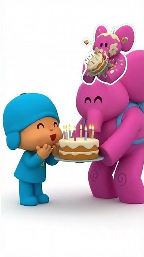 Pocoyo and Ellie | Birthday Cake