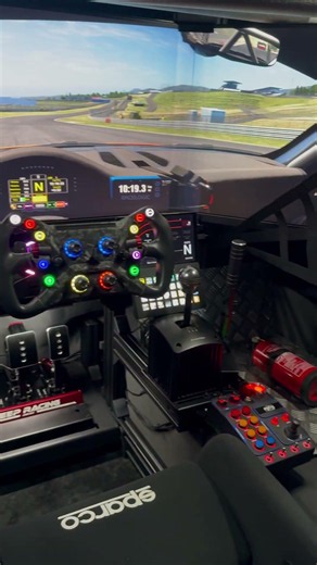 Cockpit - Triple screen #simagic #fanatec #mozaracing #simlab