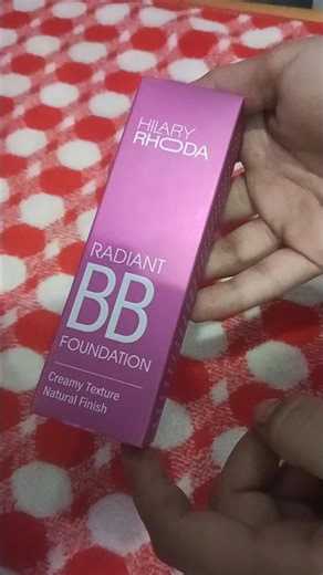 hilary rhoda foundation review||hilary rhoda radiant bb foundation review #cosmetics #hilarydrhoda