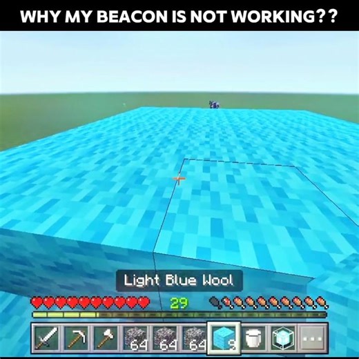 Help! Why is my beacon NOT working? 🚫💎 #shorts