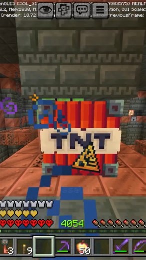TNT DENGER ♨️ MINECRAFT HARD CODE ☠️