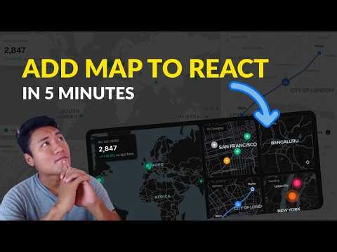 Add Interactive Maps to React Easily